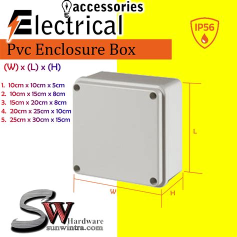 ip56 junction box dimensions